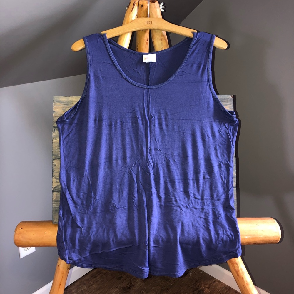 Basic purple tank